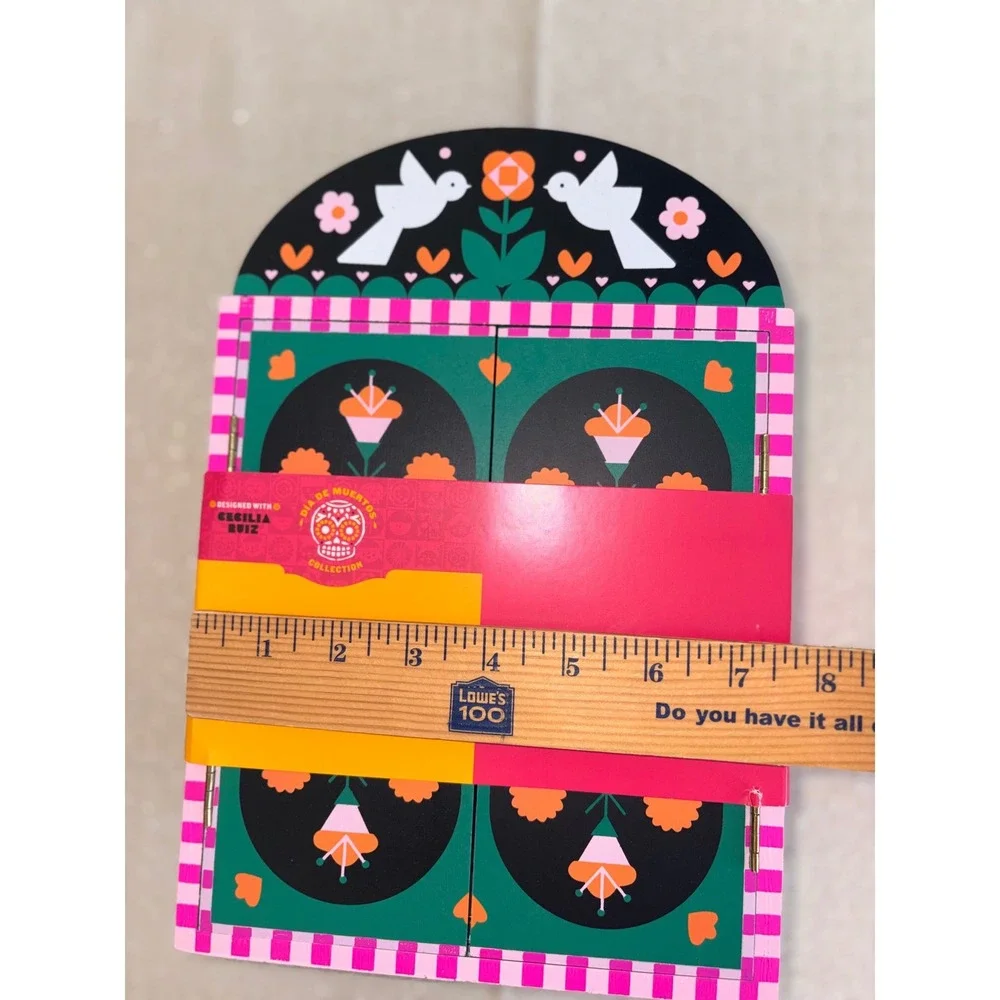 Target Dia de Muertos Ofrenda Box Cecilia Ruiz OS Multicolor New Folk Art Altar